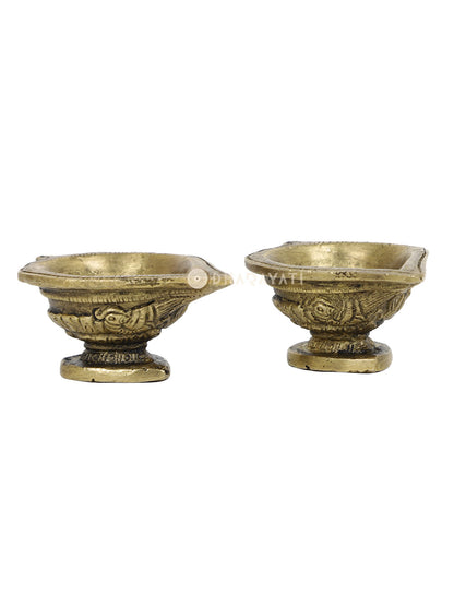 Small Diya (Set of 2)