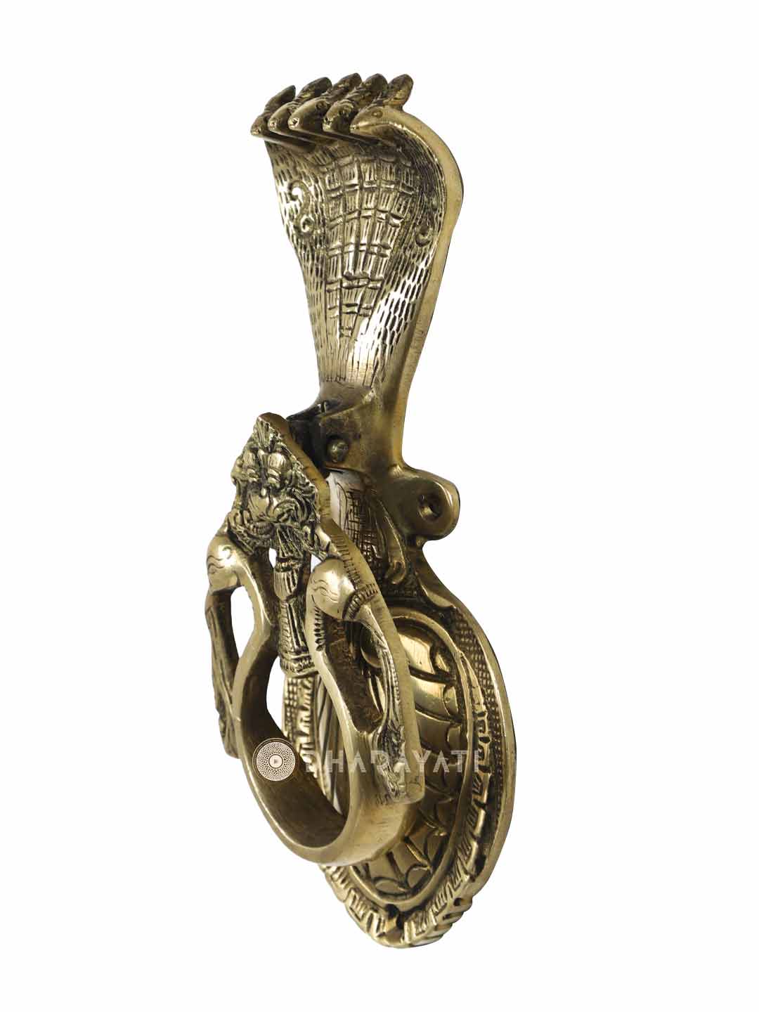 Snake Design Door Knocker Decorative Brass