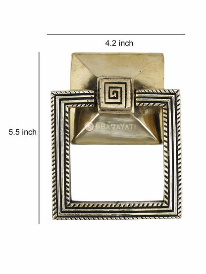 Stylish Design Door Knocker Decorative Brass