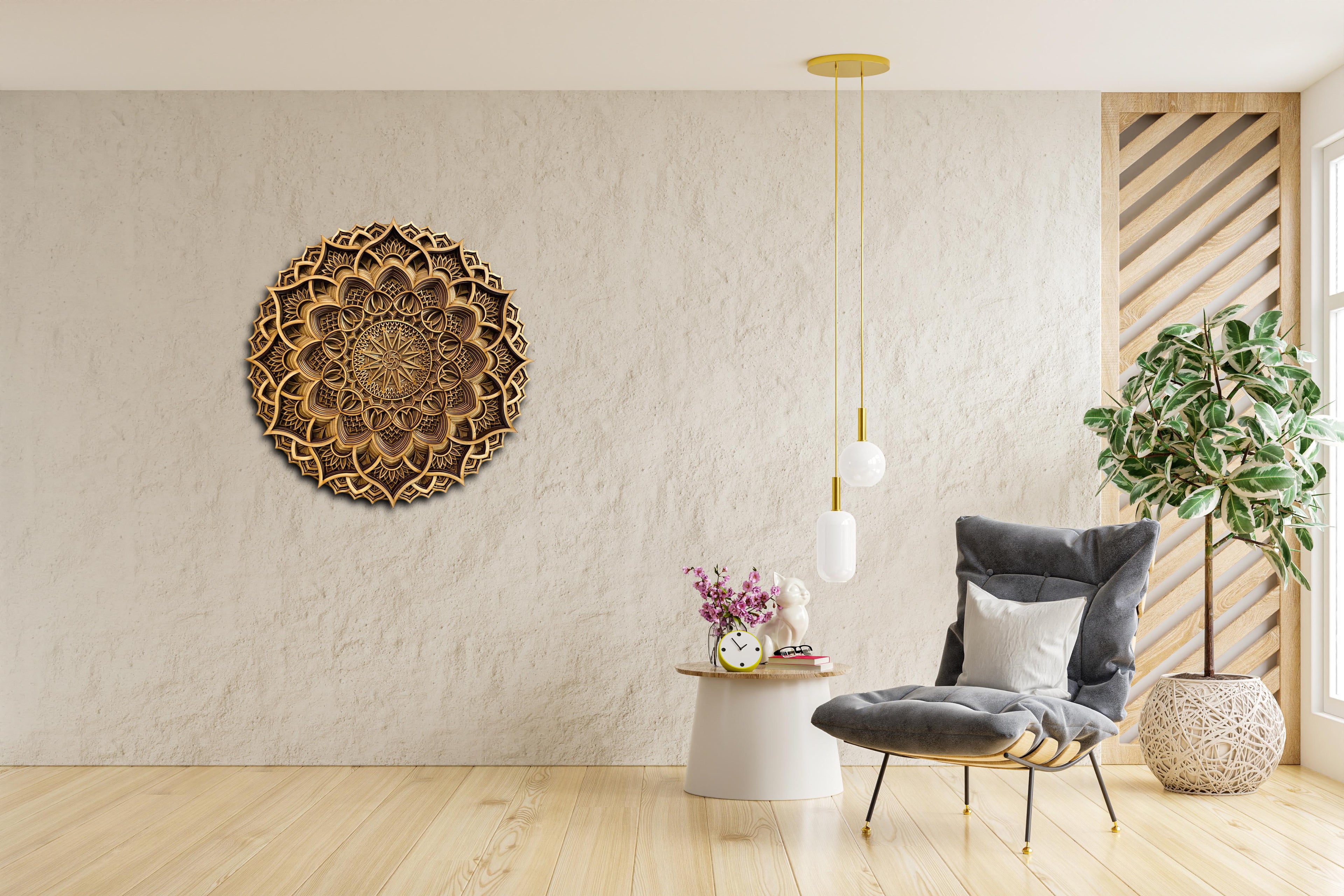 Mandala | Wooden Wall Decor