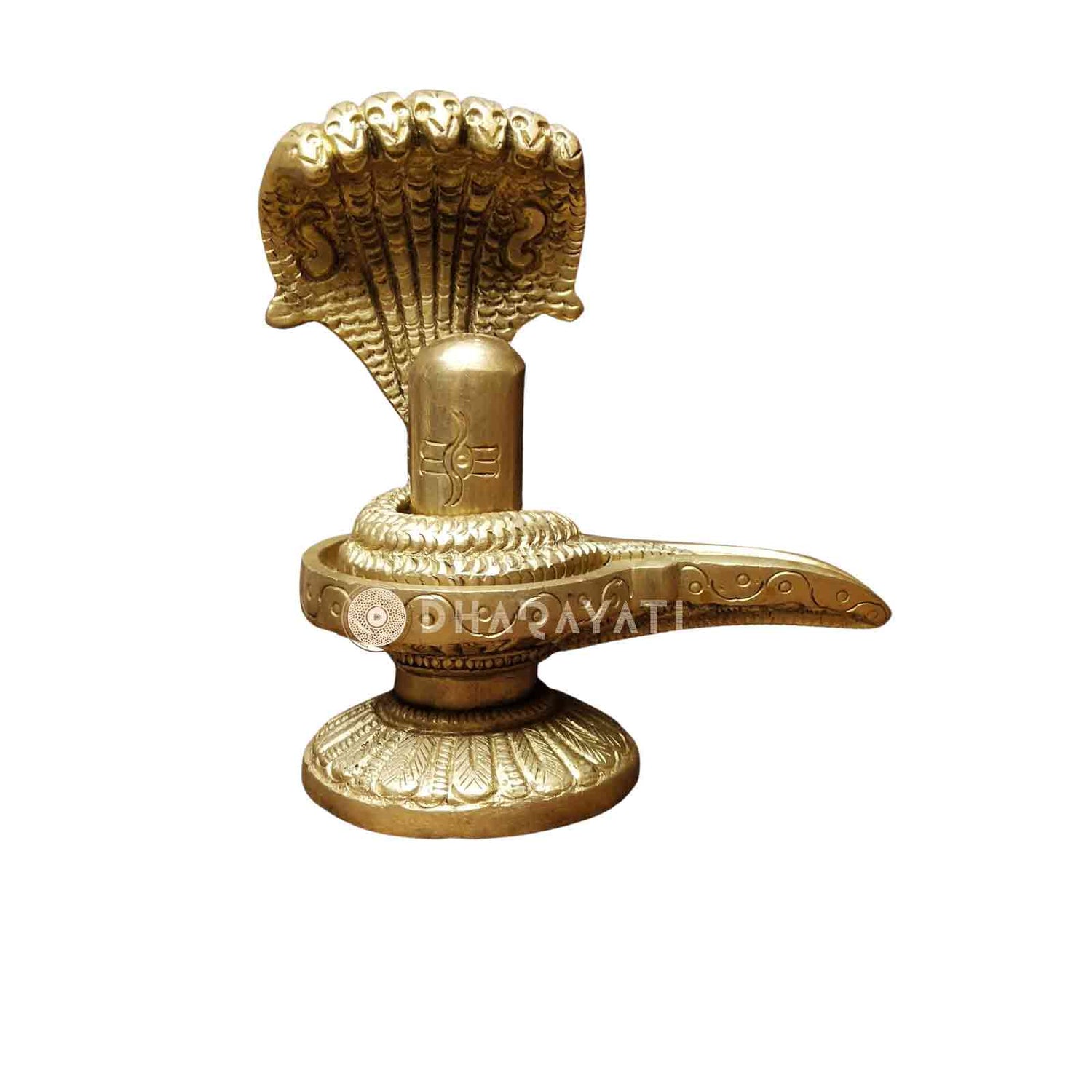 Brass Shiva lingam