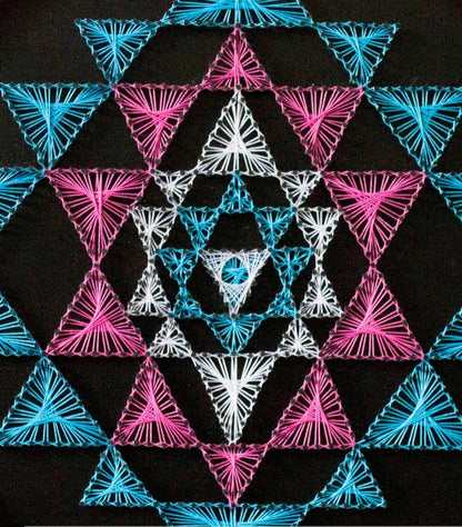 Sri Yantra  | String Art