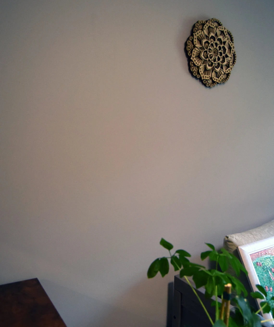 Mandala Flower Wall Art | Wooden Wall Decor