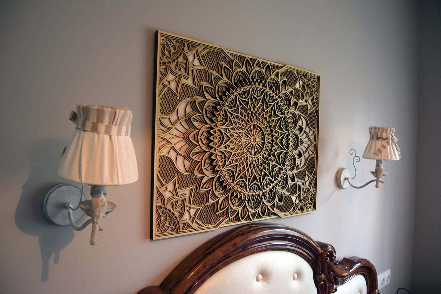 Wood Mandala | Wooden Wall Decor