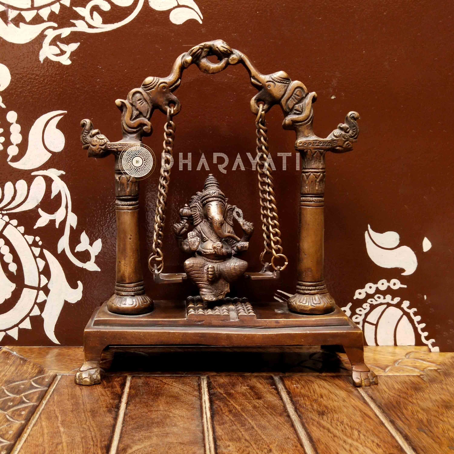 Brass Ganesha Jhula Home Decor